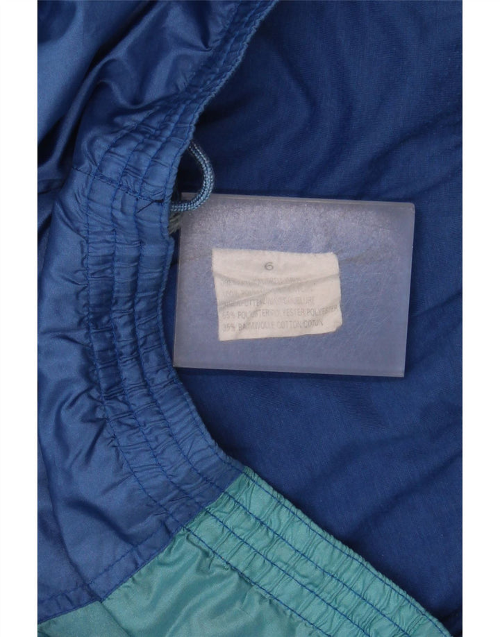 Erima Herren-Trainingshose, Jogginghose, groß, blaues Colourblock-Polyamid
