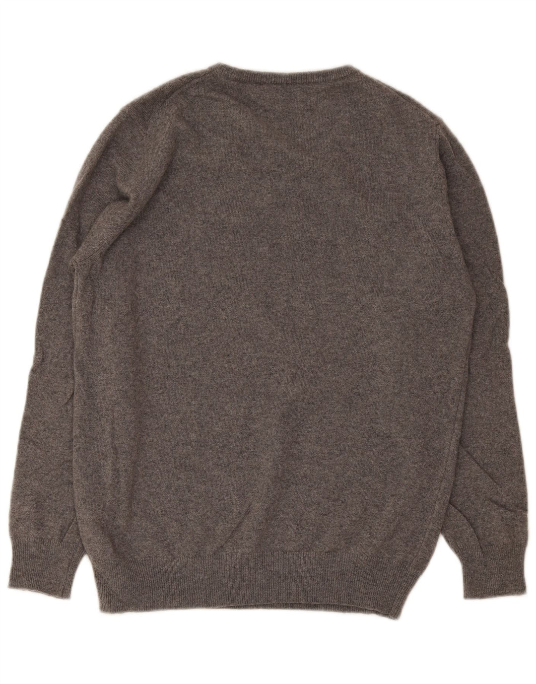 ANNAMARIA Herren-Pullover mit V-Ausschnitt, XL, graue Wolle