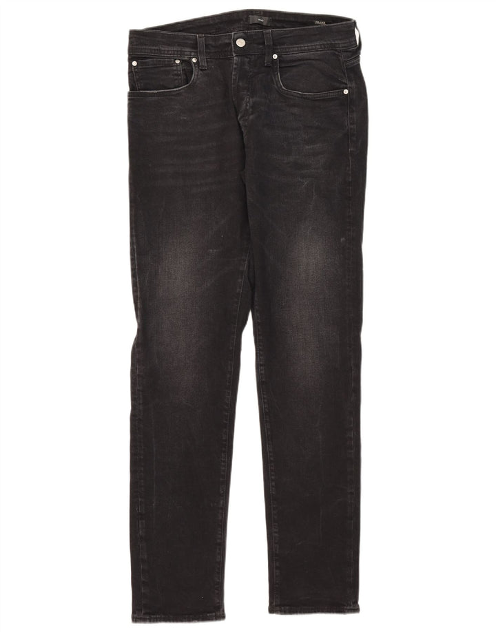 Liu Jo Herren Frank Slim Jeans W31 L31 Schwarz