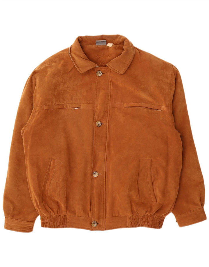 Roger Kent Herren Bomberjacke UK 42 XL Braun Polyester