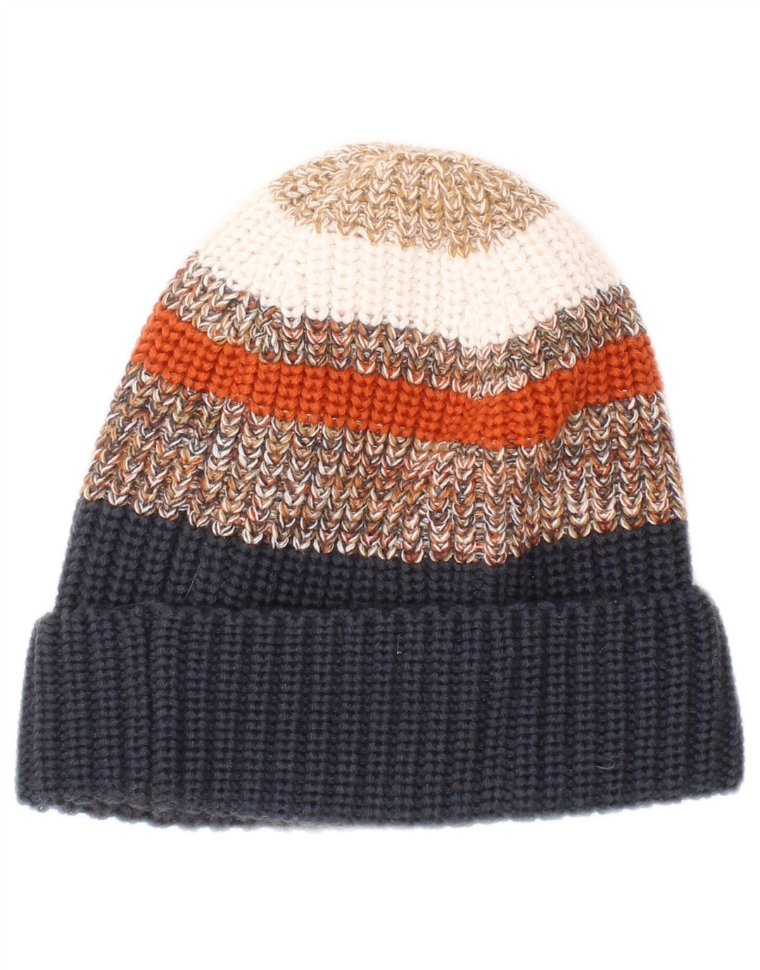 Jack Wolfskin Herren-Strickmütze, Einheitsgröße, mehrfarbig, gestreift, Acryl