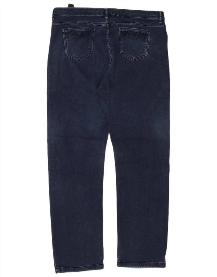 Vintage Damen Tapered Jeans W36 L30 Blau
