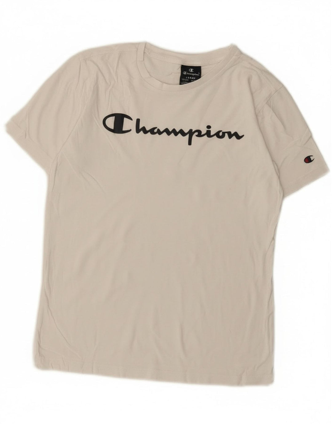Champion T-Shirt mit Grafik für Jungen, 11–12 Jahre, Größe L, Weiß