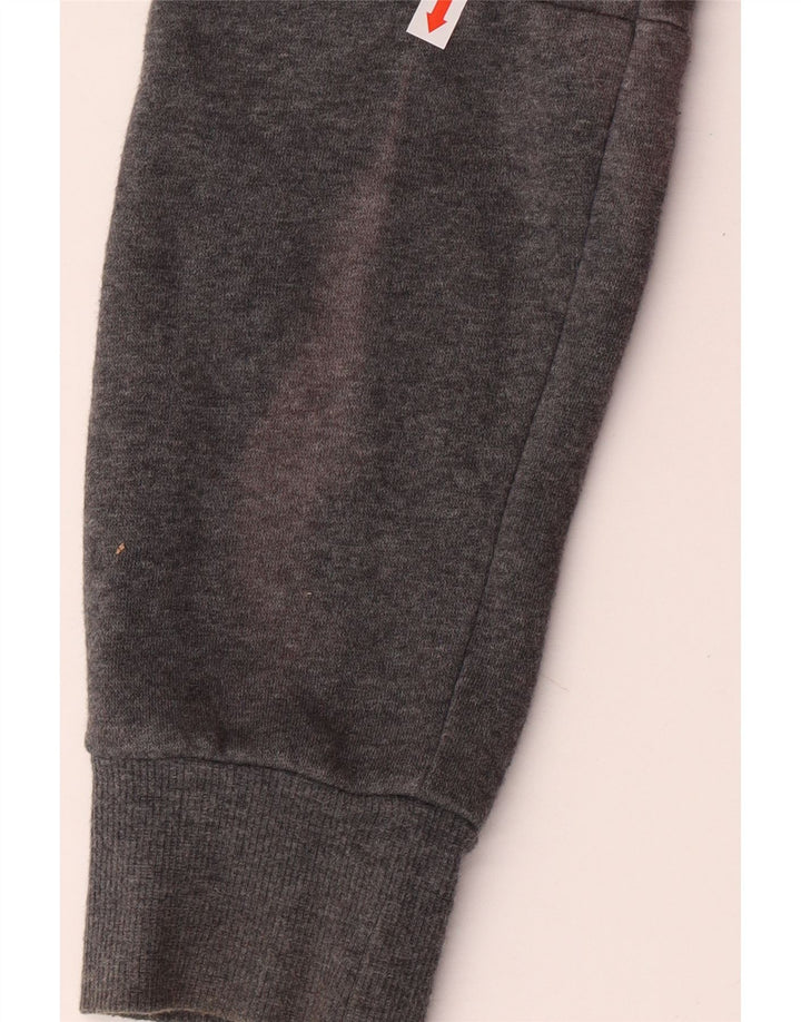 ADIDAS Grafik-Sweatshirt für Mädchen, 11–12 Jahre, graue Baumwolle