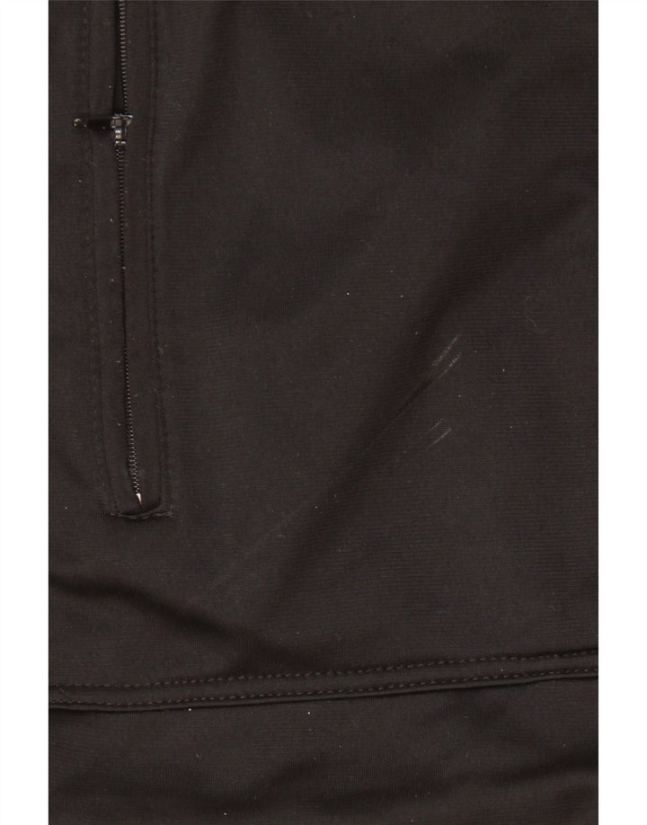 Lotto Herren-Trainingsanzug-Oberteil, Jacke, groß, aus schwarzem Polyester