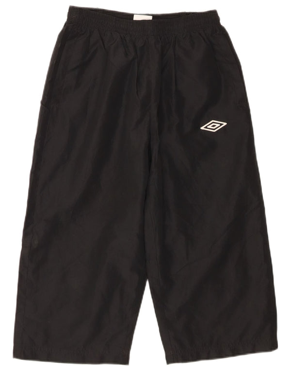 Umbro Capri-Trainingshose für Jungen, 13–14 Jahre, XL, Schwarz, Argyle/Diamant