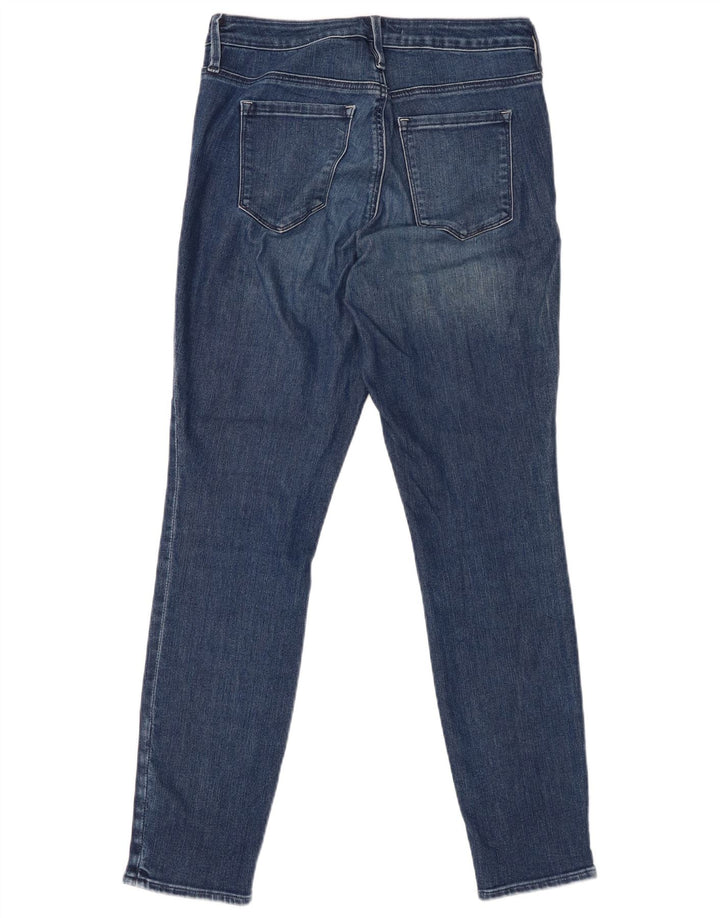 ATHLETA Damen Skinny Jeans US 6 Medium W30 L29 Blaue Baumwolle