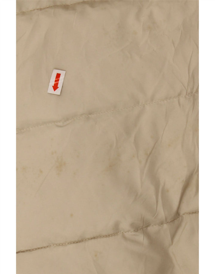 SERGIO TACCHINI Wattierte Damenjacke mit Kapuze IT 42 Medium Beige Polyester