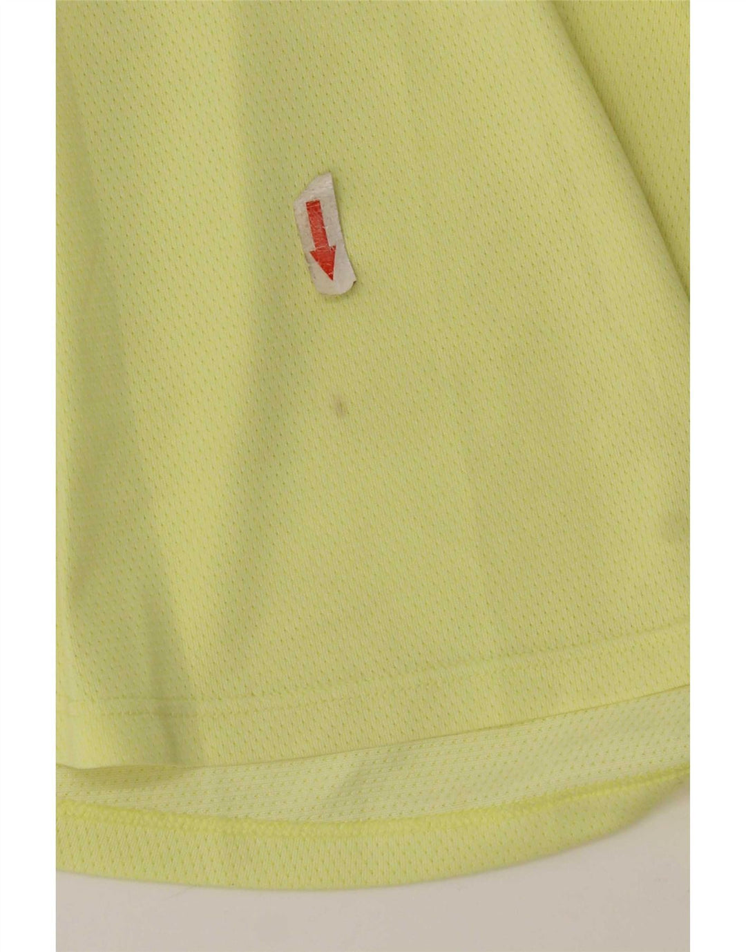 Adidas Damen Weste Top UK 14 Large Gelb Polyester
