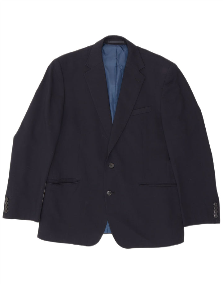 Marks & Spencer Herren-Blazer mit 2 Knöpfen, Gr. 42, Marineblau