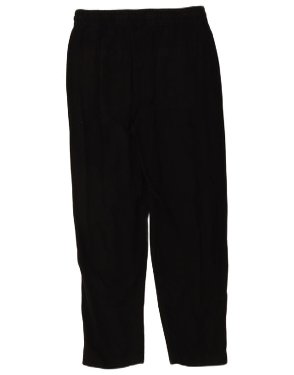 Marks & Spencer Damen Tapered Freizeithose UK 12 Medium W28 L26 Schwarz