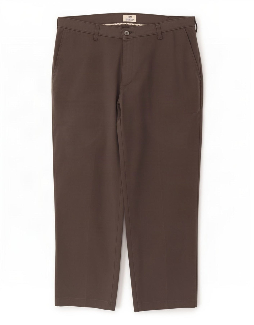 Lee Herren-Chinohose mit entspannter Passform, W36, L29, graues Polyester
