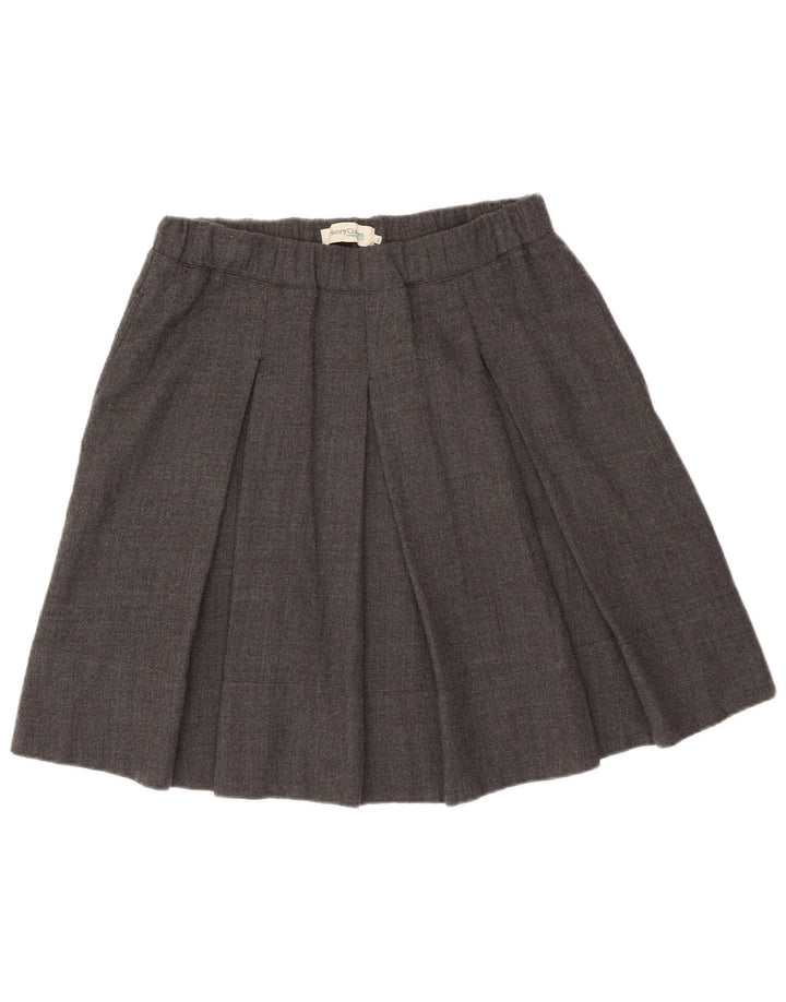 Henry Cottons Damen Faltenrock IT 42 Medium W30 Grau meliert