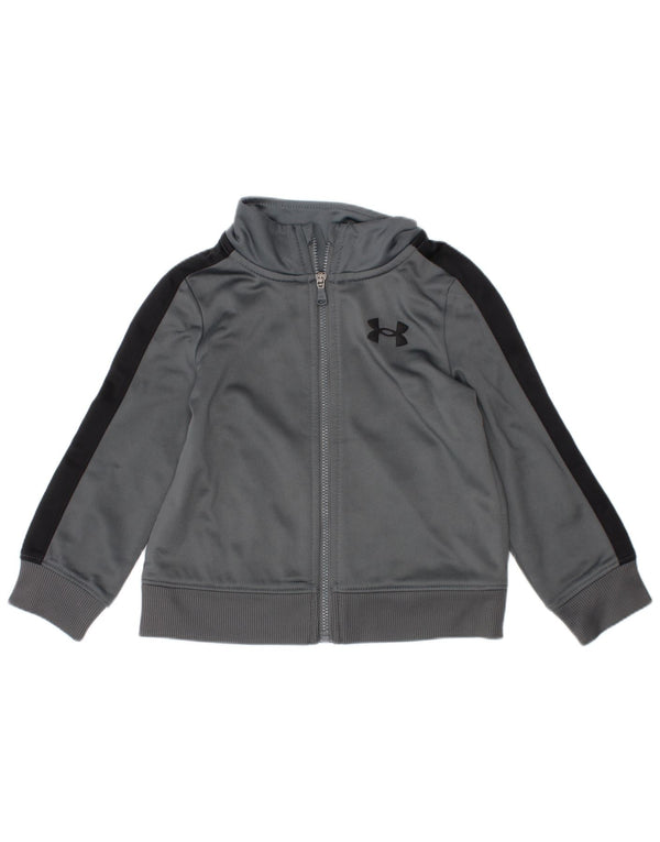 Adidas Baby-Jungen-Trainingsanzug, Oberteil, Jacke, 18–24 Monate, Grau, Farbblock