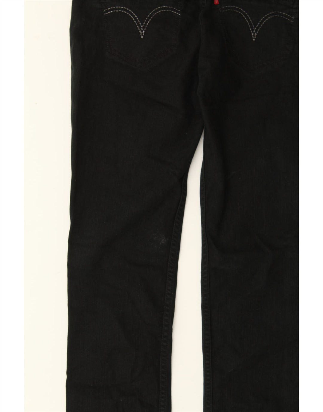 LEVI'S Womens Skinny Jeans W28 L33 Black Vintage Levi's and Second-Hand Levi's from Messina Hembry 