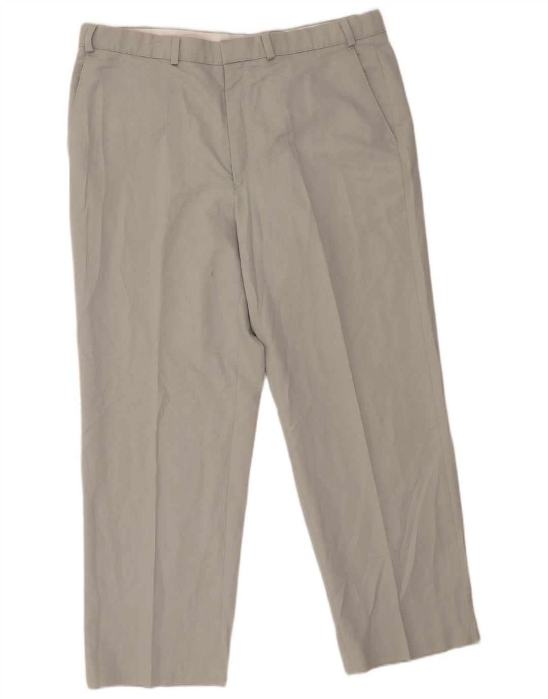 Gerade Herren-Chinohose von Marks & Spencer, W38, L29, Grau, Polyester