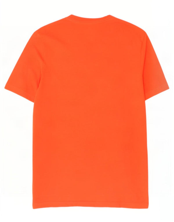 Adidas Jungen Grafik T-Shirt Top 15-16 Jahre Orange Baumwolle