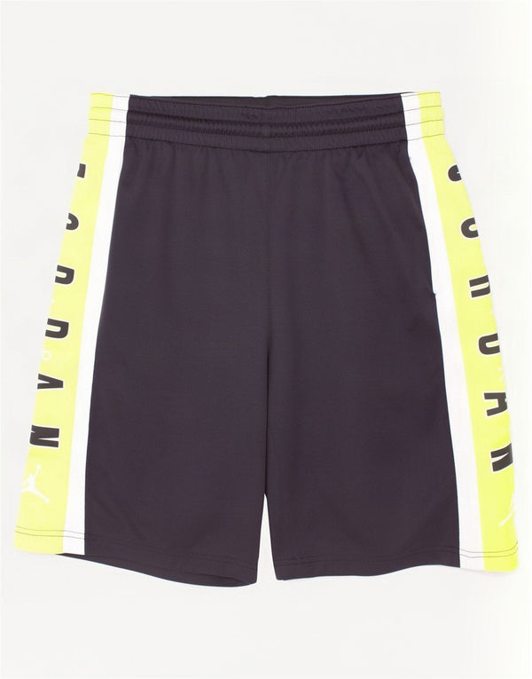 Jordan Dri Fit Sportshorts für Jungen, 12–13 Jahre, Größe L, Schwarz, Farbblock