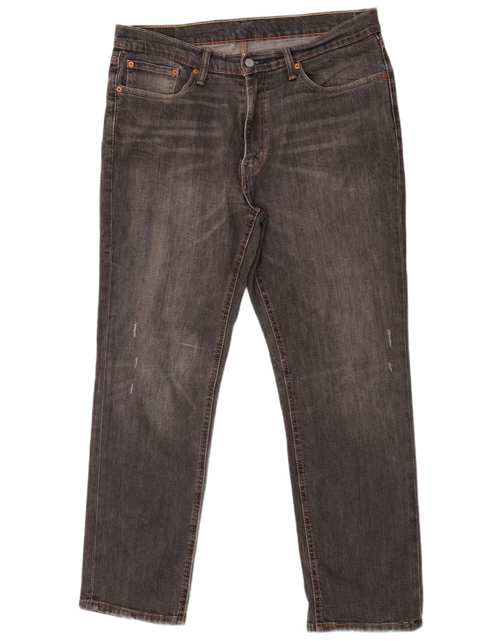 Levi's Herren 541 Slim Jeans W36 L32 Graue Baumwolle