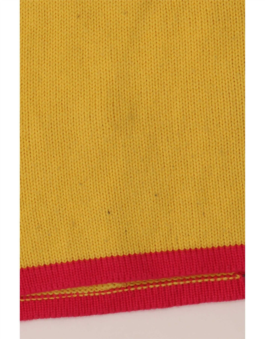 Brummell Damen-Pullover mit Rundhalsausschnitt, UK 12, Mittelgelb, Farbblock