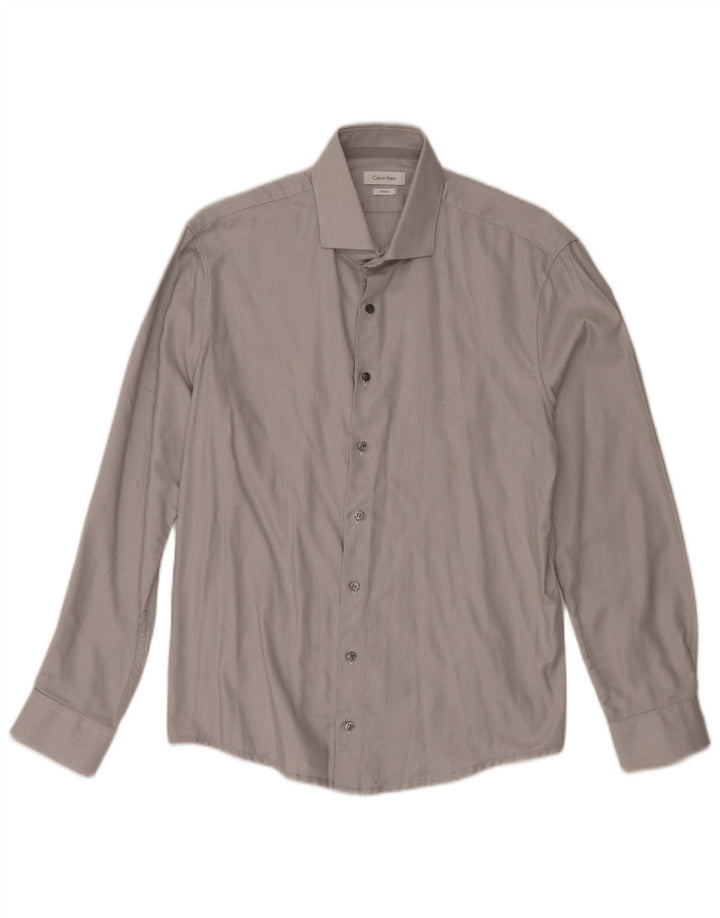 Calvin Klein Herrenhemd Small Grau