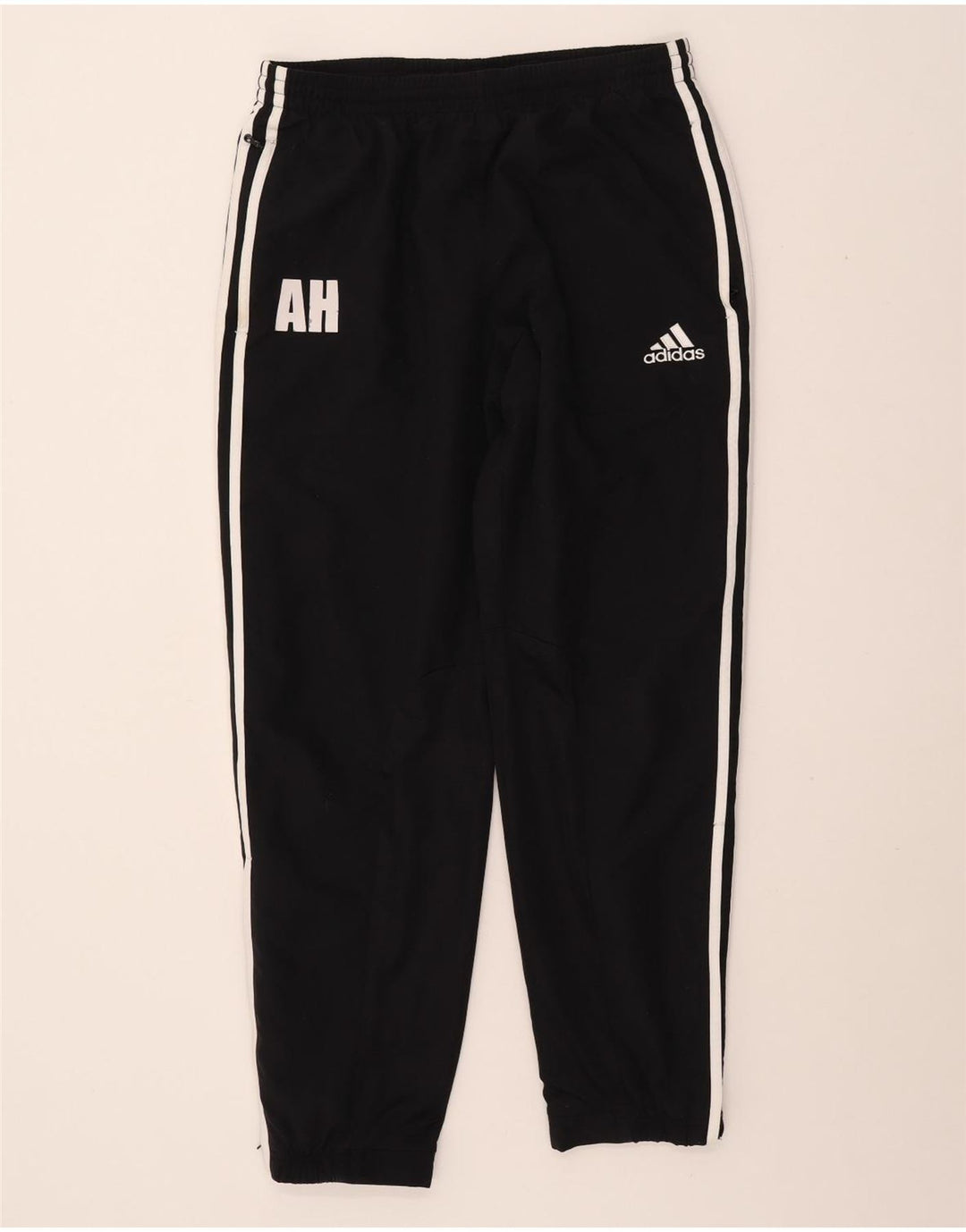 ADIDAS Herren Trainingshose Jogger UK 42/44 Large Schwarz Polyester