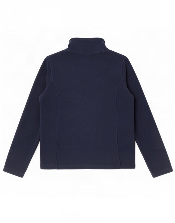 Crew Clothing Damen Fleecejacke UK 10 Small Marineblau Polyester