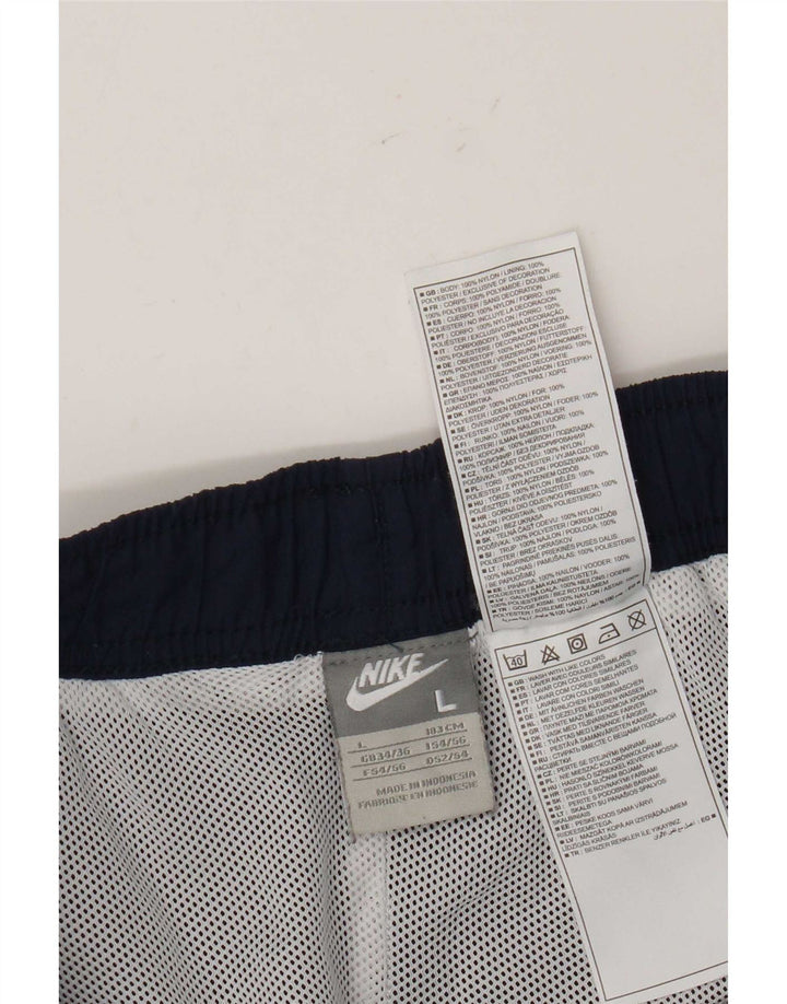 Nike Herren-Sportshorts, groß, marineblaues Nylon