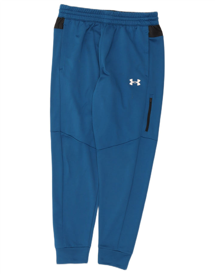 Under Armour Herren-Trainingshose, Jogginghose, Größe L, Blau, Polyester