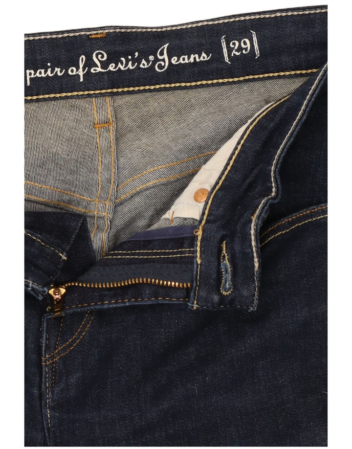 Levi's Damen Slim Jeans W29 L29 Marineblau