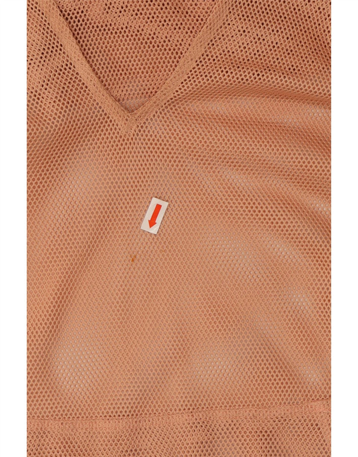 Zara Damen Übergroßer Kapuzenpullover-Trainingsanzug, Top-Jacke, UK 10, Größe S, Rosa