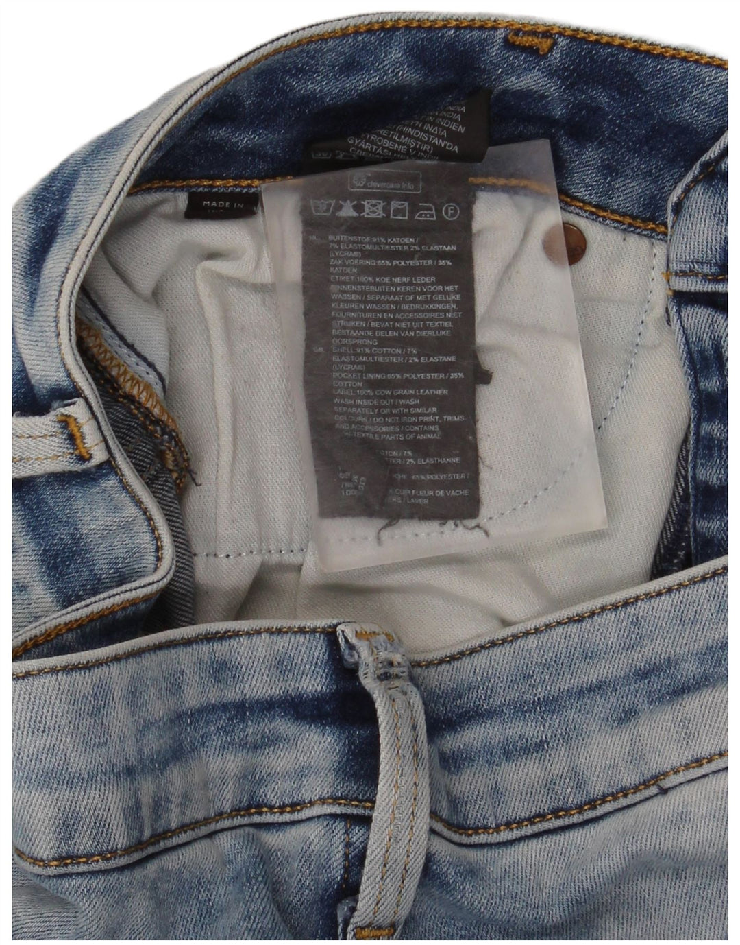 G-STAR Herren Slim Jeans W32 L30 Blaue Baumwolle