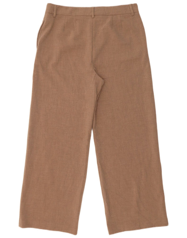 Marks & Spencer Damen gerade Anzughose UK 16 Large W36 L30 Beige