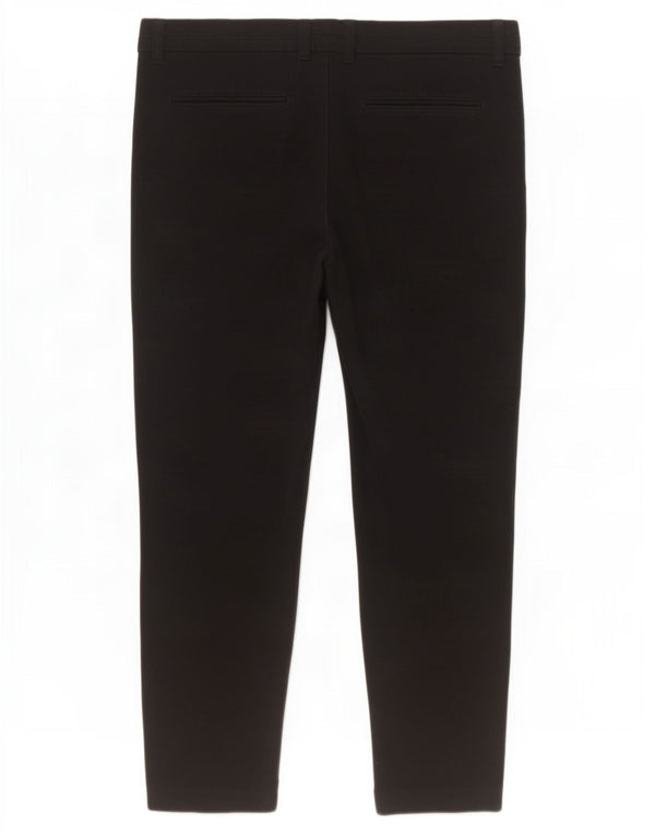 Gap Damen Slim Freizeithose UK 18 XL W36 L28 Schwarz Baumwolle