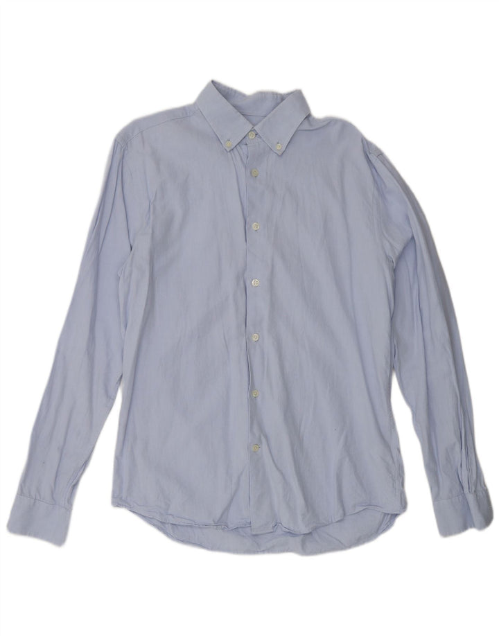 REISS Herrenhemd Mittelblau