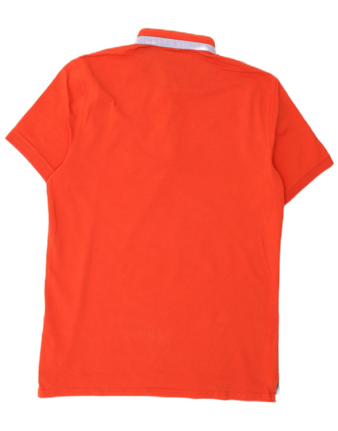 Massimo Dutti Herren-Poloshirt aus mittelroter Baumwolle