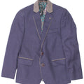 JP 1880 Jungen-Blazer mit 2 Knöpfen, 4–5 Jahre, marineblaues Polyester
