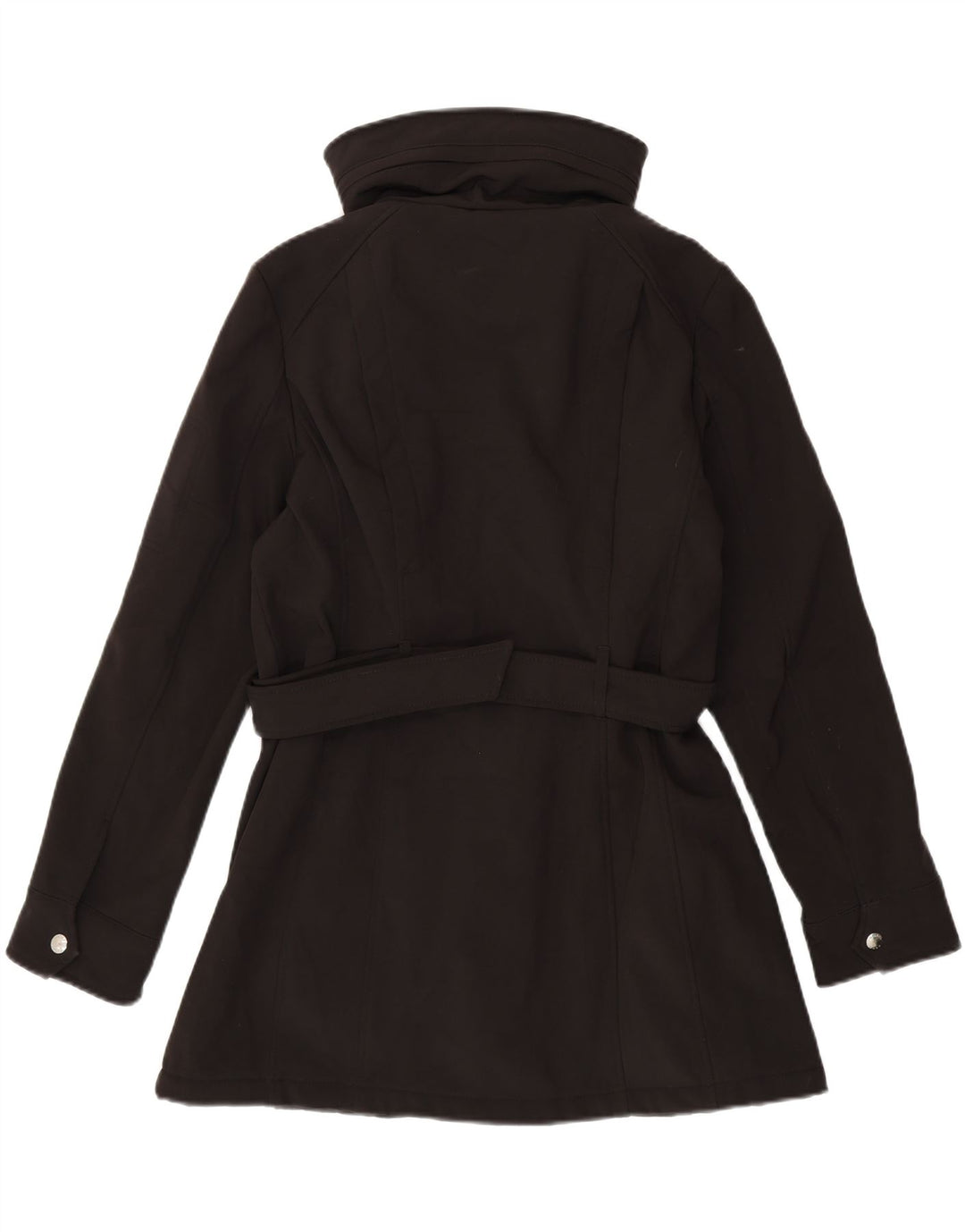 MICHAEL KORS Damen Utility-Jacke UK 14 Large Schwarz Polyester