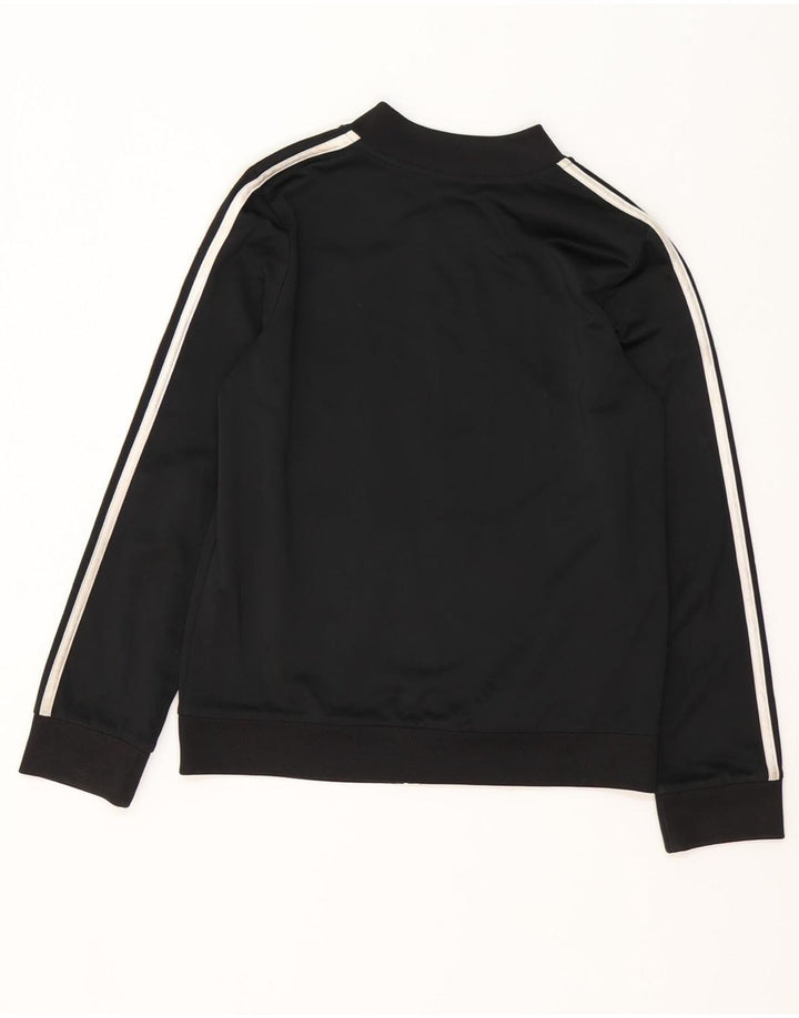 Adidas Jungen Trainingsanzug Top Jacke 15-16 Jahre XL Schwarz Polyester