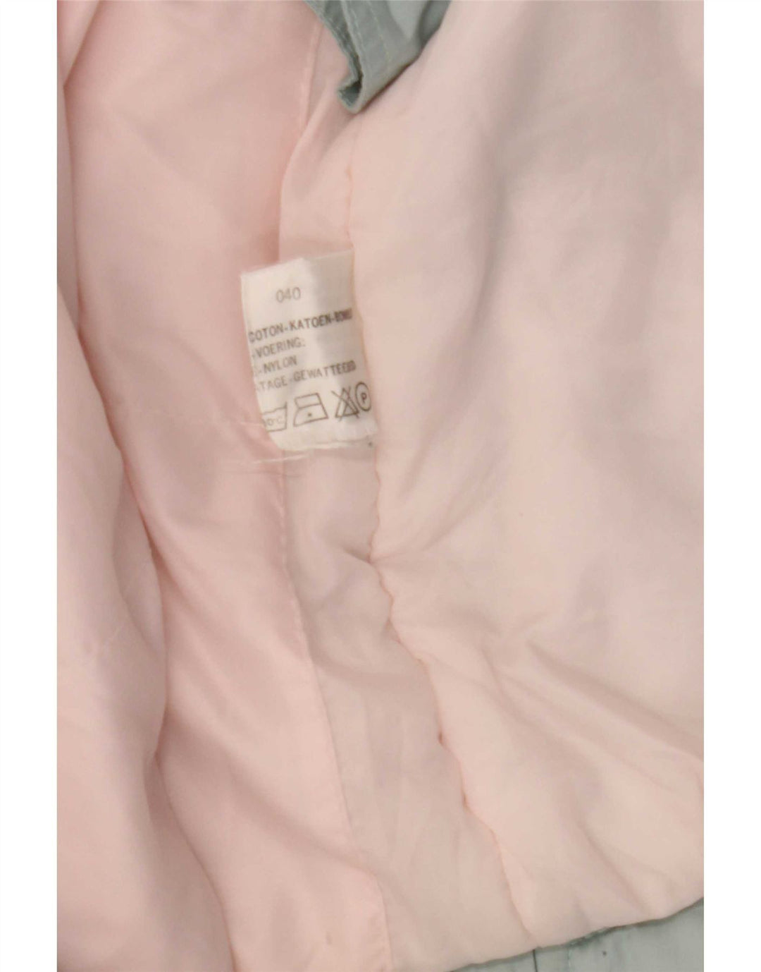 Vintage Damen Übergroße Skijacke EU 40 Mittelgrüner Farbblock