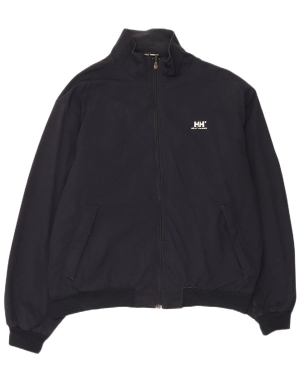 Helly Hansen Herren Bomberjacke UK 40 Large Marineblaues Nylon
