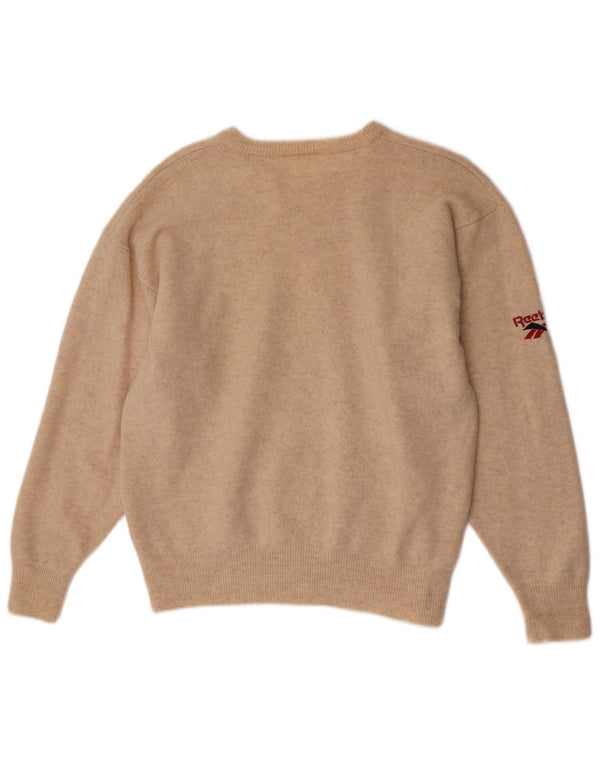 Reebok Herren Liverpool Regular Fit Pullover mit U-Boot-Ausschnitt XL Beige