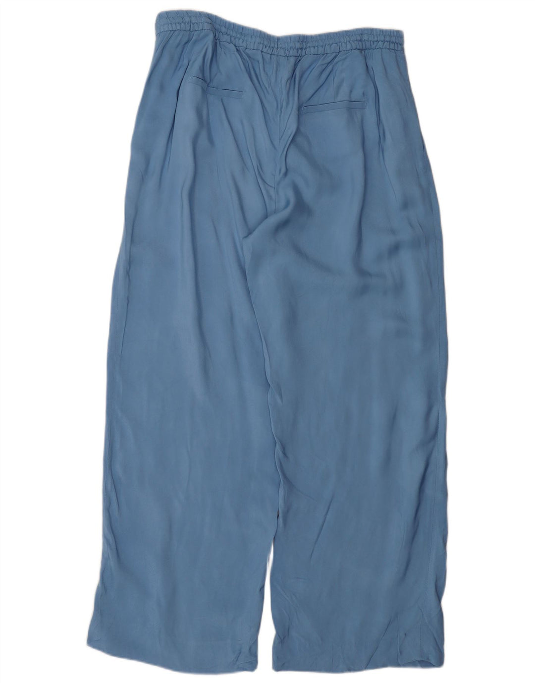 Zara Damen 2-teiliges Set UK 20 2XL W40 L31 Blaue Viskose