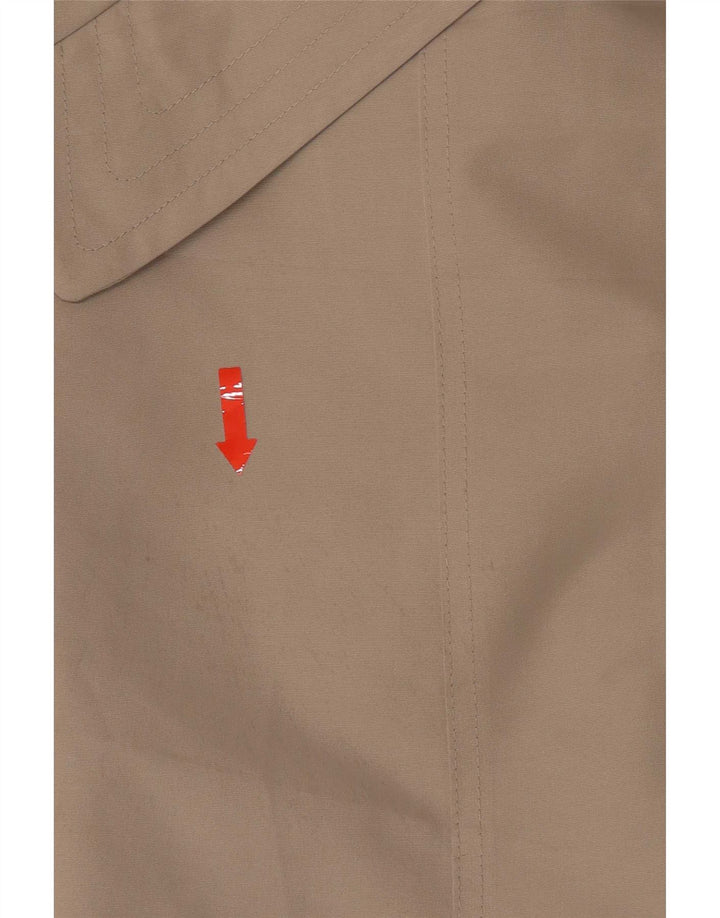 Marks & Spencer Damen Trenchcoat UK 12 Medium Beige Polyester Classic