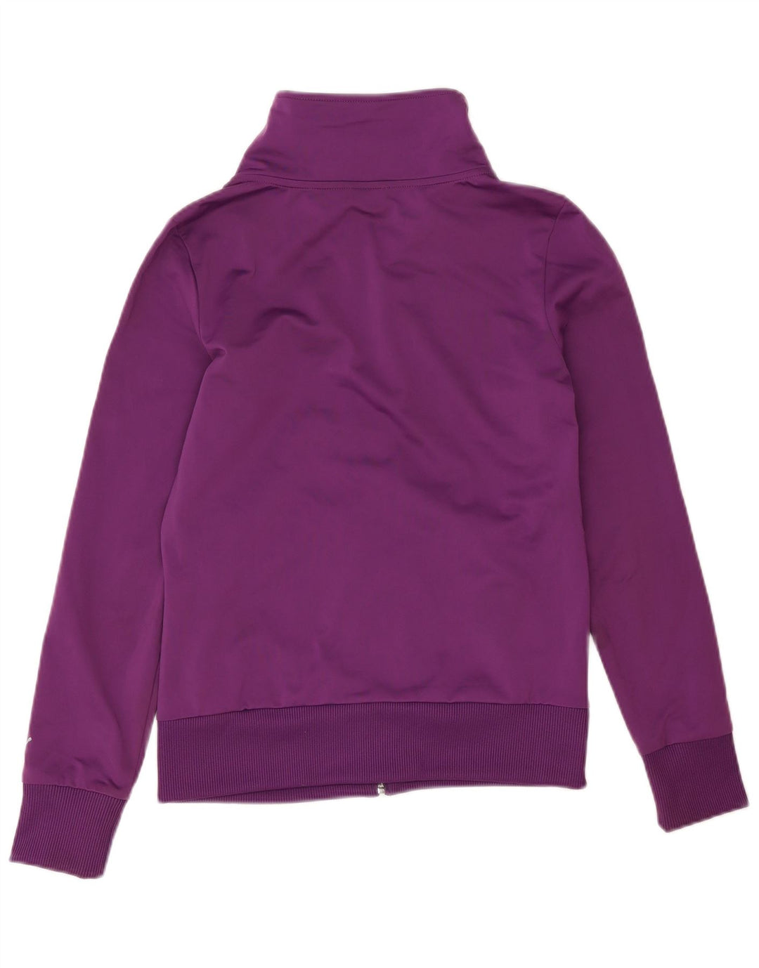 Puma Womens Graphic Trainingsanzug Top Jacke UK 12 Mittellila Polyester