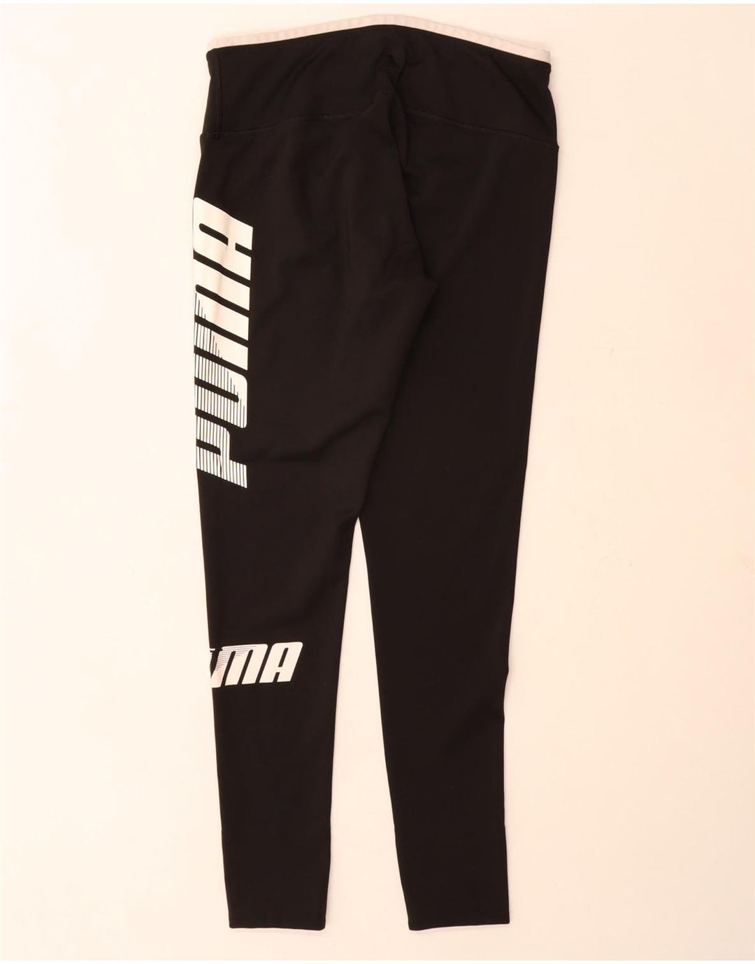 Puma Damen Graphic Leggings UK 18 XL Schwarz Polyester