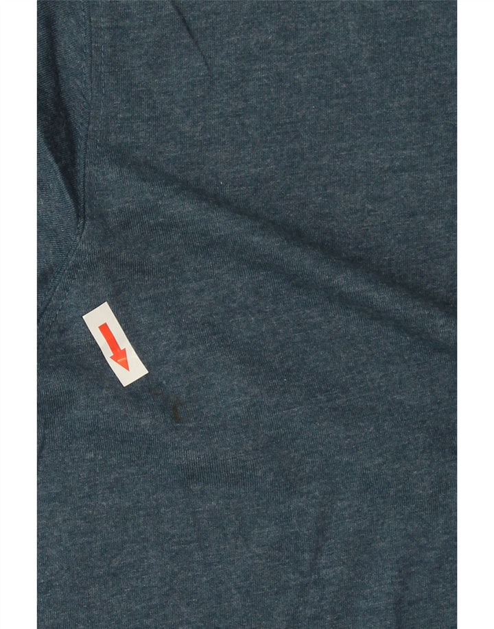 EDDIE BAUER Herren T-Shirt Top XL Blau Baumwolle
