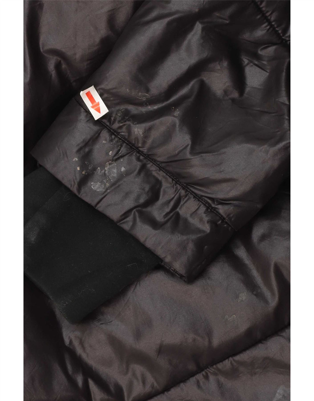 Michael Kors Herren-Jacke mit Kapuze, gepolstert, UK 38, Mittelschwarz, Polyester