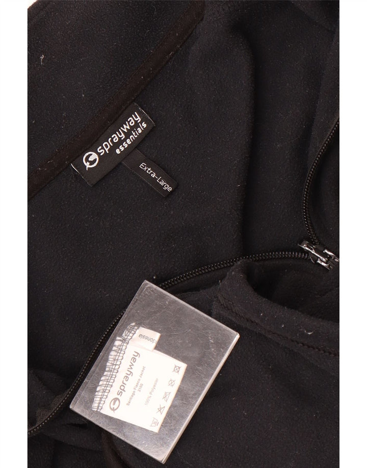 Sprayway Herren Fleecejacke UK 42 XL Schwarz Polyester