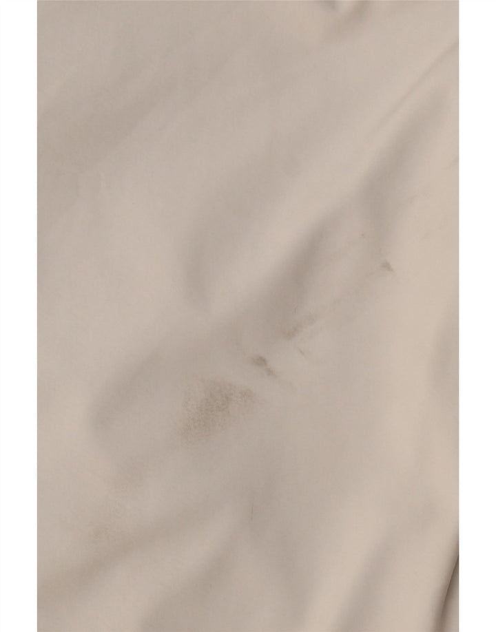 Superdry Damen-Windbreaker-Jacke mit Kapuze, übergroß, Gr. 10, Weiß